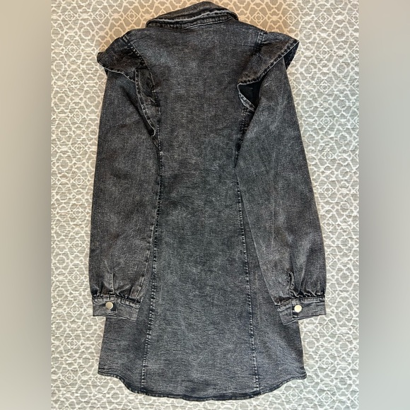 🖤Denim Ruffle Dress🖤 - Picture 5 of 7